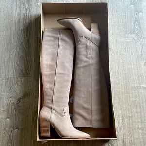 Lucky Brand Azoola Chinchilla Knee High Boots